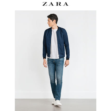 大码好价！ZARA 男装 拼接夹克 05475323427