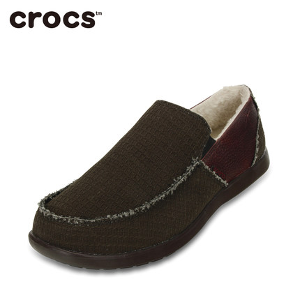 全网好价！Crocs卡骆驰圣克鲁兹浪人保暖帆布休闲鞋15942