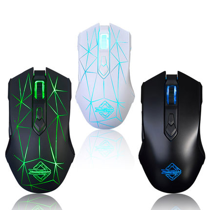 电竞必备！Ajazz黑爵AJ52守望先锋宏编程鼠标