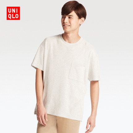 宽松舒适！优衣库男装宽松T 180707