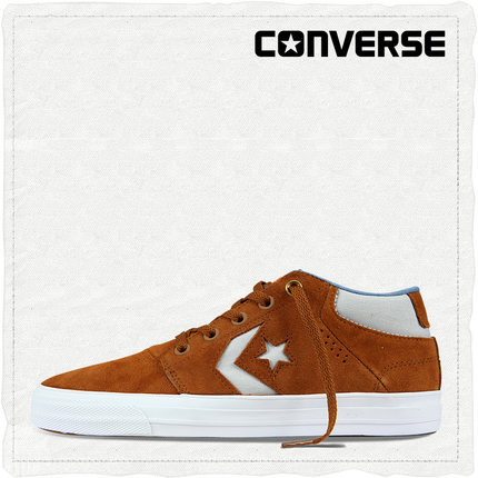 美式风格！CONVERSE匡威Tre Star撞色板鞋149852C