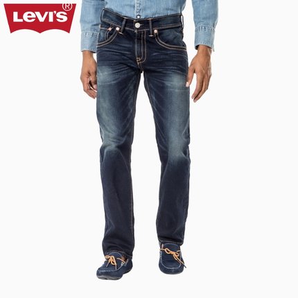 双11预售！Levi's李维斯双线系列504男士百搭直筒牛仔裤16222
