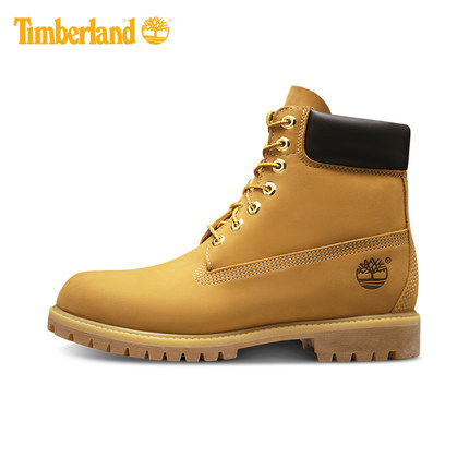 经典款式！Timberland添柏岚 牛皮防水经典黄靴