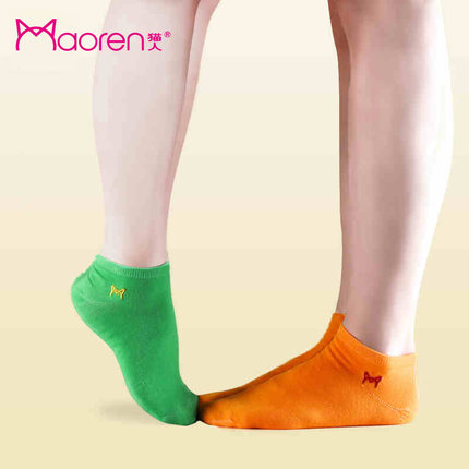 近期好价！猫人棉线星期情侣袜