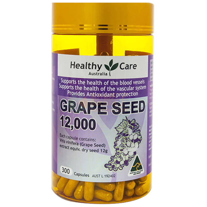 Healthy Care 葡萄籽精华胶囊 300粒*3瓶
