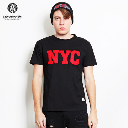 限时特惠！Life&middot;After Life 男士潮流印花短袖