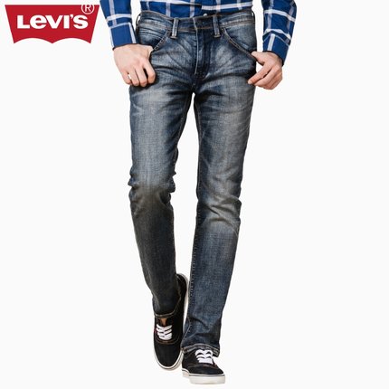 全网好价！Levi's李维斯511男士修身小脚牛仔裤21512-0003