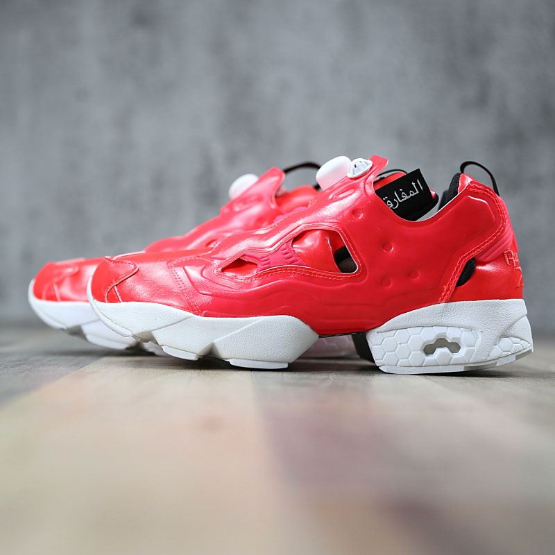 Reebok Insta Pump Fury 粉红漆皮