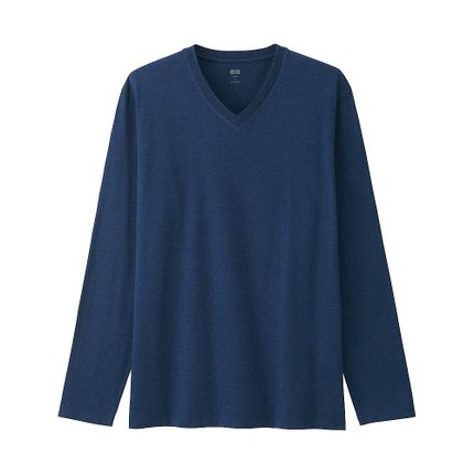 历史新低！优衣库 男装SUPIMA COTTONT恤(长袖) 164196