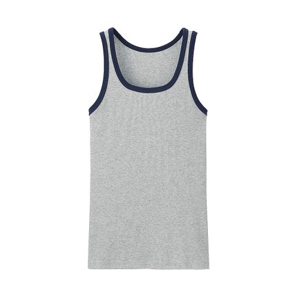 小降！优衣库 男装 袋装罗纹背心 171118