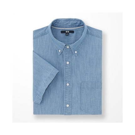 时尚气息！UNIQLO优衣库休闲衬衫169640