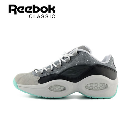 答案款！Reebok 锐步 男子 QUESTION LOW R13 休闲鞋