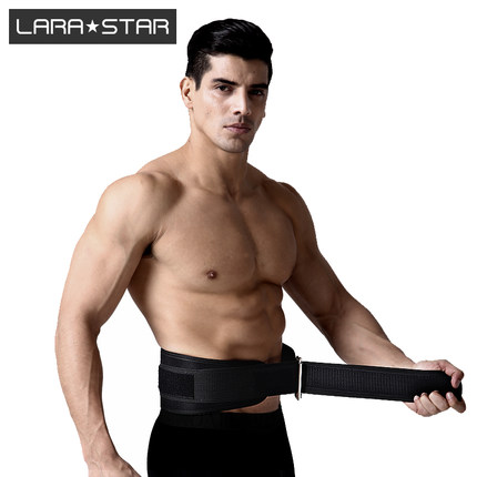 健身护具！劳拉之星深蹲举重腰带