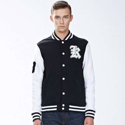 历史新低！佐丹奴 骑士徽章男士棒球服01074957