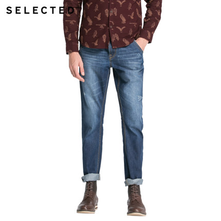 好价依旧！SELECTED思莱德男牛仔裤C415432007