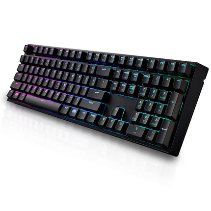 再降！酷冷至尊MasterKeys Pro机械游戏键盘（茶轴）