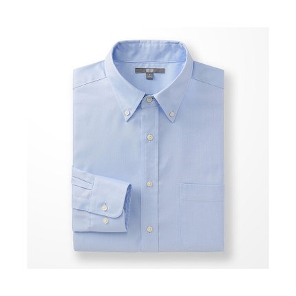 基础必备！UNIQLO 男装 精纺牛津纺衬衫 133495