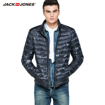 五折好价！JackJones杰克琼斯 男款保暖羽绒服 E215312001