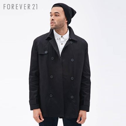 大减价！FOREVER21 男士双排扣夹克外套