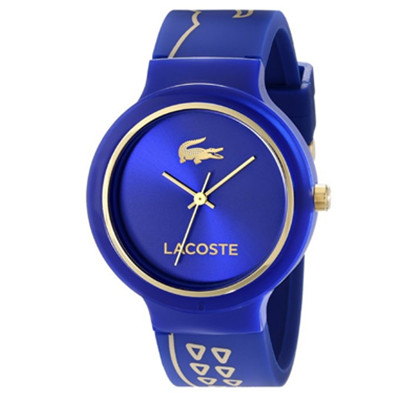 潮！Lacoste鳄鱼 2020086 男士树脂手表