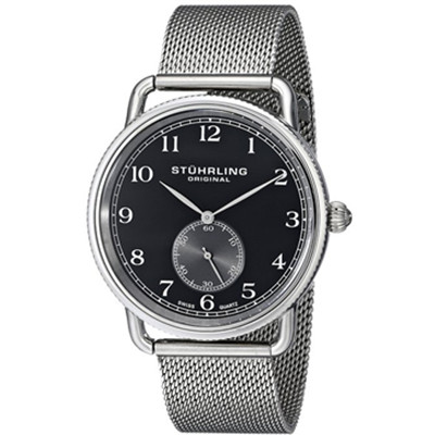 经典优雅！Stuhrling Original 207M.02男士石英手表
