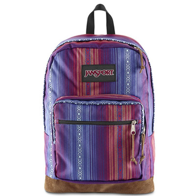 历史新低！JanSport 杰斯伯 暮光民族限量麂皮底 双肩背包