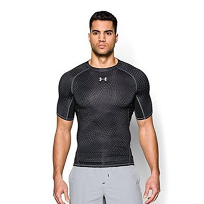 强力伸缩型！UA HeatGear  Armour  男子短袖T恤