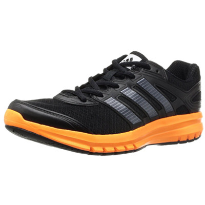 全网好价！Adidas阿迪达斯duramo 6男子跑步鞋（黑黄色）