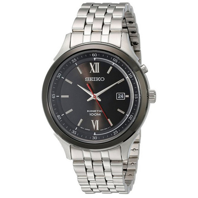 好货！SEIKO 精工 SKA659 人动电能男表