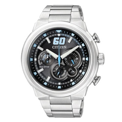 历史新低！西铁城 光动能不锈钢表带男表CA4130-56E