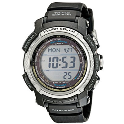 又降！CASIO 卡西欧 PAW2000-1CR 男士多功能登山表