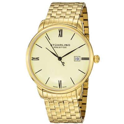 用码好价！ Stuhrling Prestige 斯图灵男士石英手表