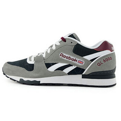 近期好价！Reebok 锐步 男女 GL 6000 复古跑步鞋 M48892