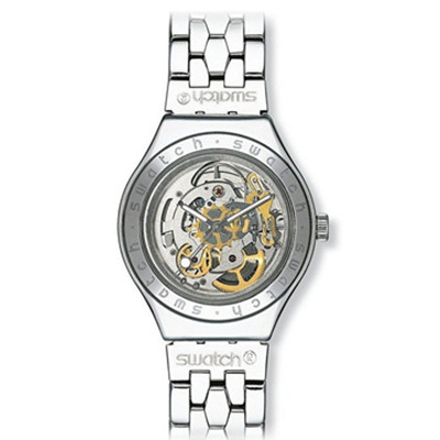 镂空！斯沃琪Swatch YAS100G 男款自动机械手表