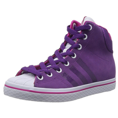 新低！阿迪达斯三叶草VULC STAR Stripes女板鞋