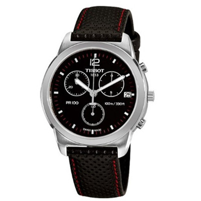 酷黑！Tissot天梭 T0494171605700 男士石英手表