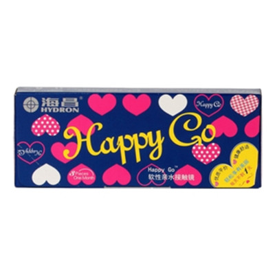 6月大促！海昌月抛3片装*2+澜柏护理液2*10ML+保视宁润滑液15ML
