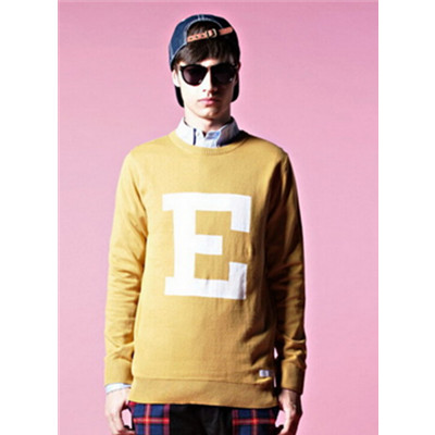 双色可选！Preppy Elite 字母针织衫