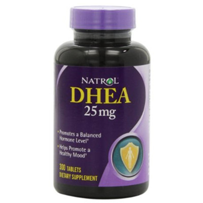 好价！Natrol DHEA 防卵巢早衰青春素 脱氢表雄酮25mg*300粒