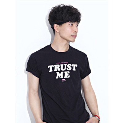 基础款！TEEN TEAM topic tee TRUST ME短袖T恤
