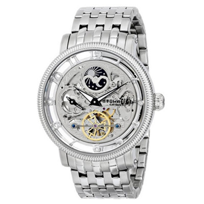 超薄镂空！Stuhrling Original 8411.33112 机械表