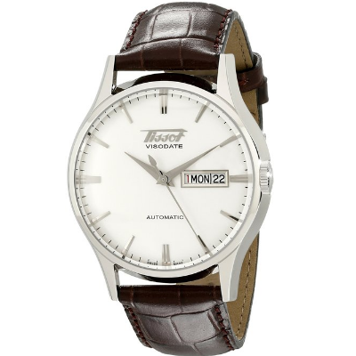 大牌！Tissot 天梭Heritage Visodate 系列机械男表