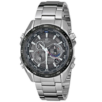 5马达！卡西欧Casio EQS500DB-1A1光动能男表