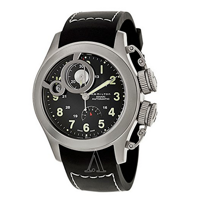 再特价！HAMILTON 卡其海军系列 钛合金自动机械手表