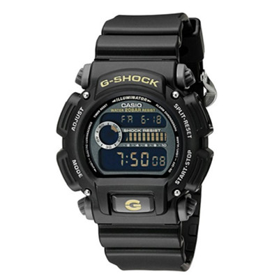 军款！卡西欧Casio DW-9052-1CCG多功能男表