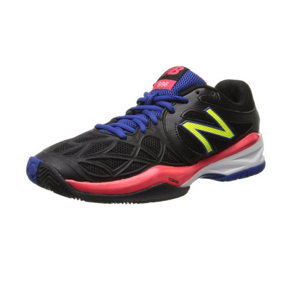 好货速抢！New Balance 新百伦 WC996 女款网球鞋 红黑配款