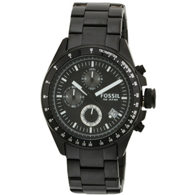 精致！Fossil 化石 CH2601 男士石英钢表