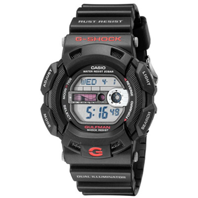 用码好价！Casio G9100-1 G-Shock 卡西欧男士冲浪表