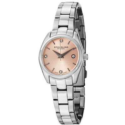 别致！ Stuhrling 斯图灵 414L.02 女士钢表