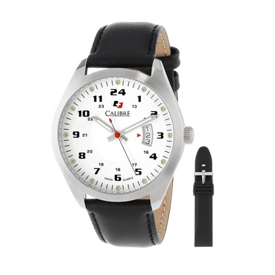 低价！Calibre SC-4T1-04-001SL 男士石英手表
